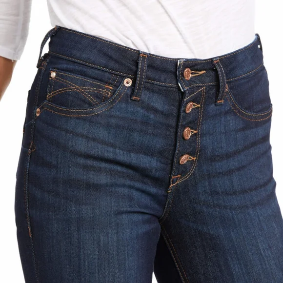 SOLD Ariat Ophelia High Rise Flare Jeans in Nashville sz 32 R Ariat REAL Jeans - Picture 5 of 11